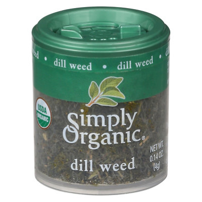 Simply Organic Dill Weed - 0.14 Oz