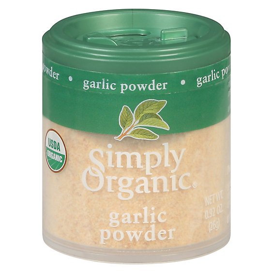 Simply Organic Garlic Powder - 0.92 Oz
