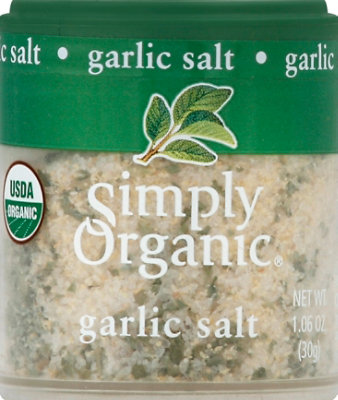 Simply Organic Garlic Salt - 1.06 Oz - Image 2