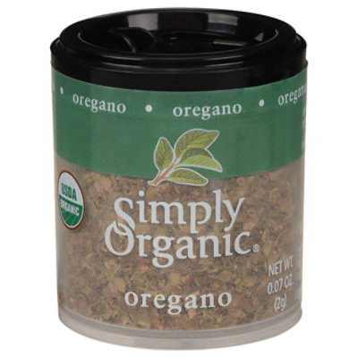 Simply Organic Oregano - 0.07 Oz