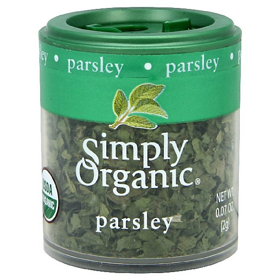 Simply Organic Parsley - 0.07 Oz