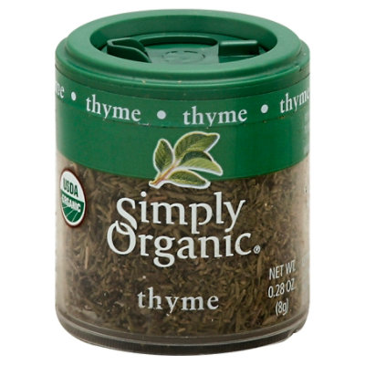 Simply Organic Thyme - 0.28 Oz