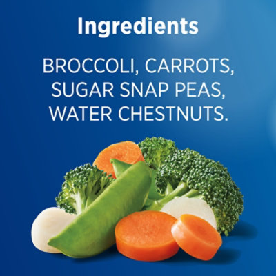 Birds Eye Steamfresh Broccoli Carrots Sugar Snap Peas & Water Chestnuts Frozen Vegetables - 10.8 Oz - Image 4