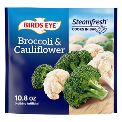 Birds Eye Steamfresh Broccoli And Cauliflower Frozen Vegetables - 10.8 Oz