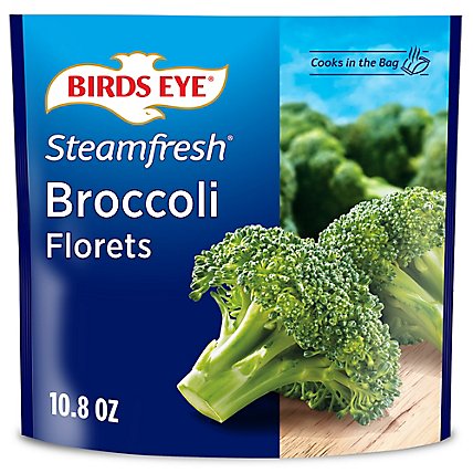 Birds Eye Steamfresh Broccoli Florets Frozen Vegetable - 10.8 Oz - Image 1