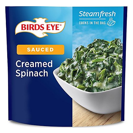 Birds Eye Steamfresh Creamed Spinach Frozen Vegetable - 10.8 Oz - Image 2