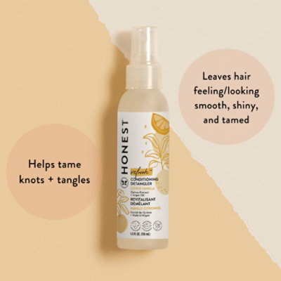 The Honest Company Conditioning Detangler Citrus Vanilla Refresh - 4.0 Fl. Oz. - Image 3
