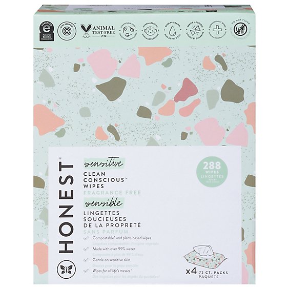 The Honest Company Wipes - 288 Piece