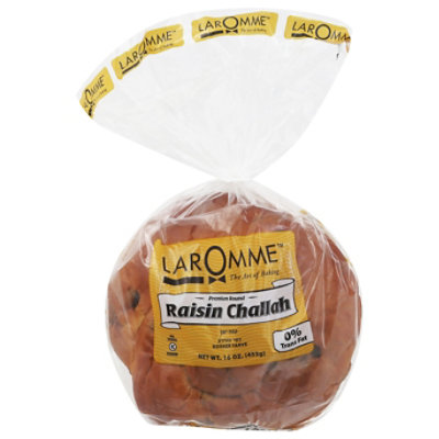 Bread Challah Raisin Round Premium - Each - Image 1