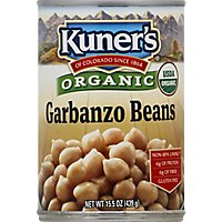 Kuners Beans Organic Garbanzo - 15.5 Oz - Image 2