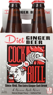 Cock n Bull Beer Ginger Diet - 4-12 Fl. Oz. - Image 6