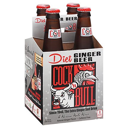 Cock n Bull Beer Ginger Diet - 4-12 Fl. Oz. - Image 1