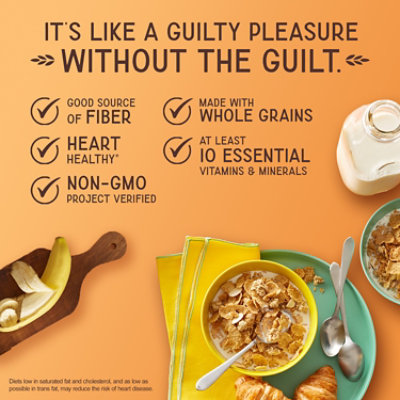 Post Great Grains Banana Nut Crunch Heart Healthy Whole Grain Breakfast Cereal - 15.5 Oz - Image 1