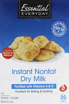 Signature SELECT Dry Milk Instant Nonfat With Vitamins A & D - 4 Lb - Image 2