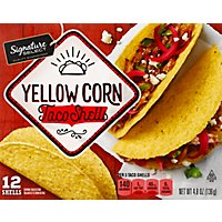 Signature SELECT Taco Shells Corn Yellow Box 12 Count - 4.8 Oz - Image 2