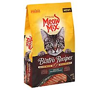 Meow Mix Bistro Recipes Cat Food Grilled Salmon Flavor - 48 Oz