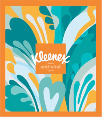 Kleenex Anti-Viral Facial Tissues Box - 55 Count - Image 8