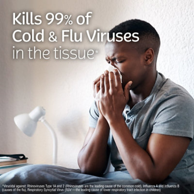 Kleenex Anti-Viral Facial Tissues Box - 55 Count - Image 2