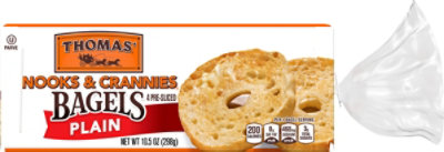 Thomas Nooks & Crannies Bagels Plain - 4 Count - Image 6