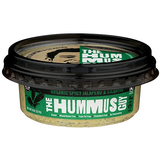 The Hummus Guy Organic Jalapeno Cilanto Spicy - 8 Oz