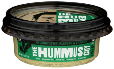 The Hummus Guy Organic Jalapeno Cilanto Spicy - 8 Oz