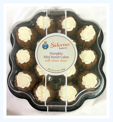 Cake Bundt Mini Pumpkin - Each