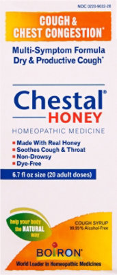 Boiron Chestal Adult Honey - 6.7 Oz - Image 2