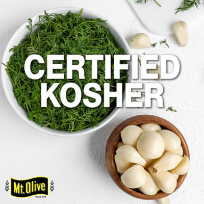 Mt. Olive Pickles Simply Pickles Petite Kosher Dills - 16 Fl. Oz. - Image 4