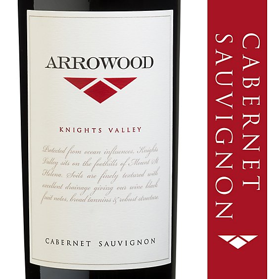Arrowood Knights Valley Cabernet Sauvignon Red Wine - 750 Ml