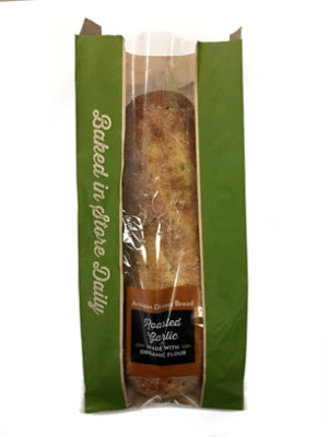 Roasted Garlic Made W/Organic Flour - Each