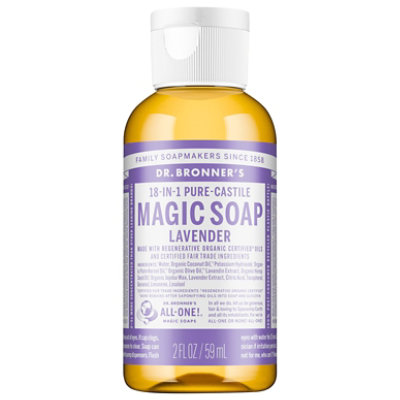 Dr Bronner Soap Liq Cstle Lavendr Org - 2 Oz