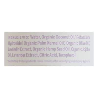 Dr Bronner Soap Liq Cstle Lavendr Org - 2 Oz - Image 4