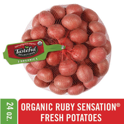 Tasteful Selections Organic Ruby Sensation 2 Bite Baby Potatoes - 24 Oz