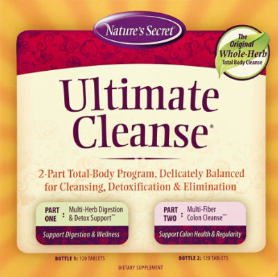 Natures Secret Cleanse Ultimate - 1 Each - Image 2