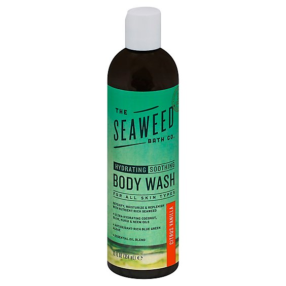 Sea Weed Bath Company Wash Body Citrus Vanilla - 12 Oz