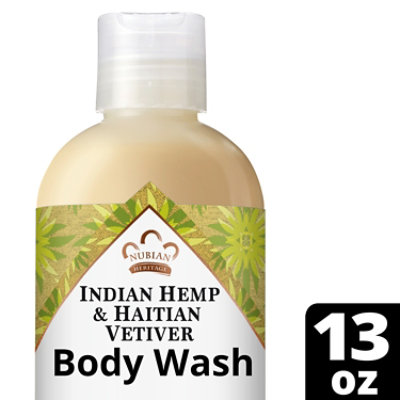 Nubian Heritage Bdy Wsh Indn Hmp&Haitn Neem - 13 Oz - Image 1