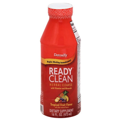 Detoxify Ready Clean Trop Fruit - 16 Oz