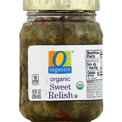 O Organics Organic Relish Sweet - 10 Oz - Image 2