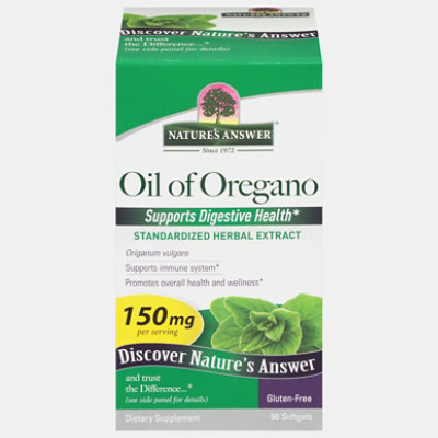 Natures Answer Afs Oil Of Oregano - 90 Count - Image 3