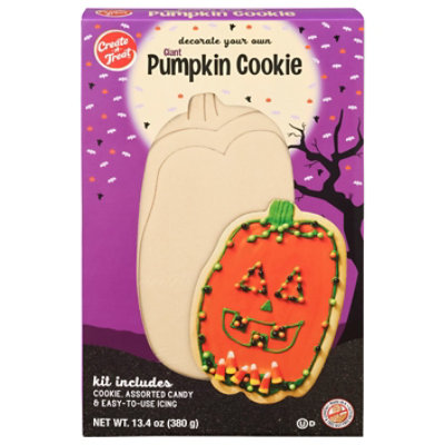 Cookie Kit Pumpkin Inch Vanilla Giant - Each