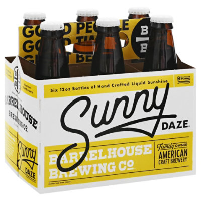 Barrelhouse Sunny Daze In Bottles - 6-12 Fl. Oz.