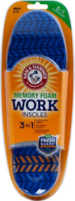 ARM & HAMMER Memory Fm Work Insoles - Each