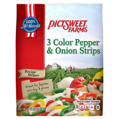 Pictsweet Farms Pepper 3 Color & Onion Strips Recipe Helper - 16 Oz - Image 2