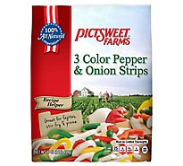 Pictsweet Farms Pepper 3 Color & Onion Strips Recipe Helper - 16 Oz