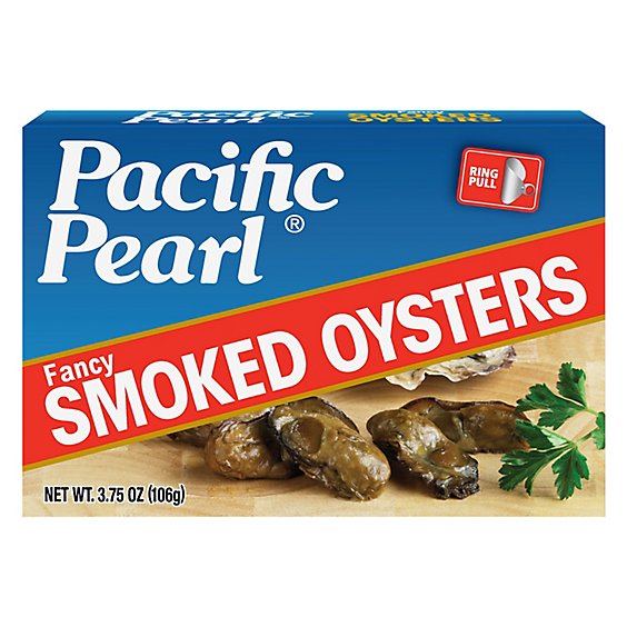 Pacific Pearl Oysters Smoked Fancy - 3.75 Oz
