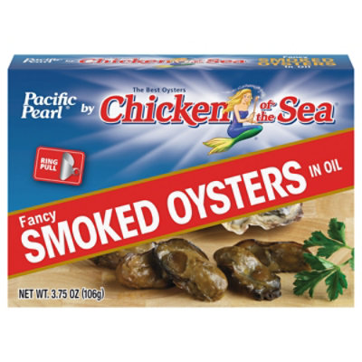 Pacific Pearl Oysters Smoked Fancy - 3.75 Oz