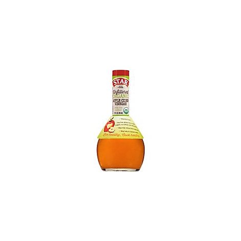 Star Vinegar Organic Apple Cider Unfiltered - 12 Fl. Oz.