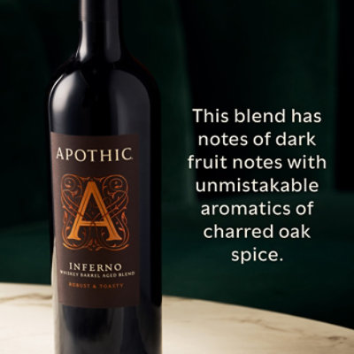 Apothic Inferno Red Blend Red Wine - 750 Ml - Image 4