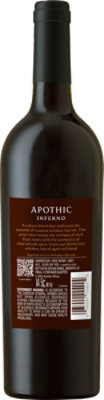 Apothic Inferno Red Blend Red Wine - 750 Ml - Image 5