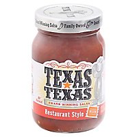Texas Texas Salsa Restaurant Style Medium Jar - 16 Oz - Image 1